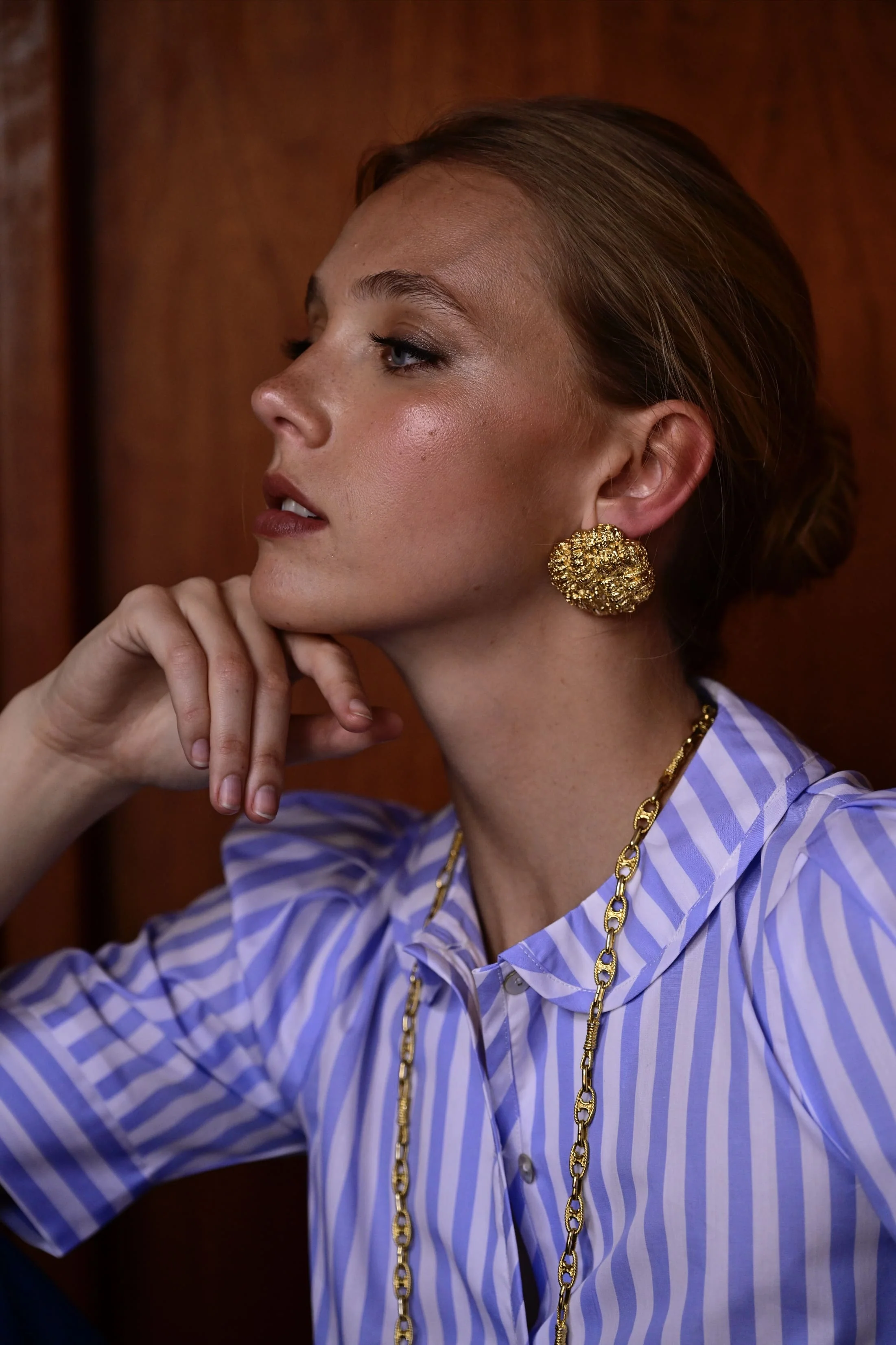 THE BLUE RAYÉ JUNO BLOUSE - Image 4