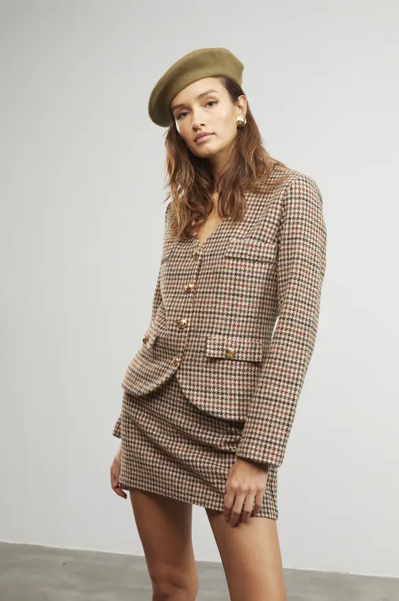 THE BROWN JACKIE JACKET - Image 2