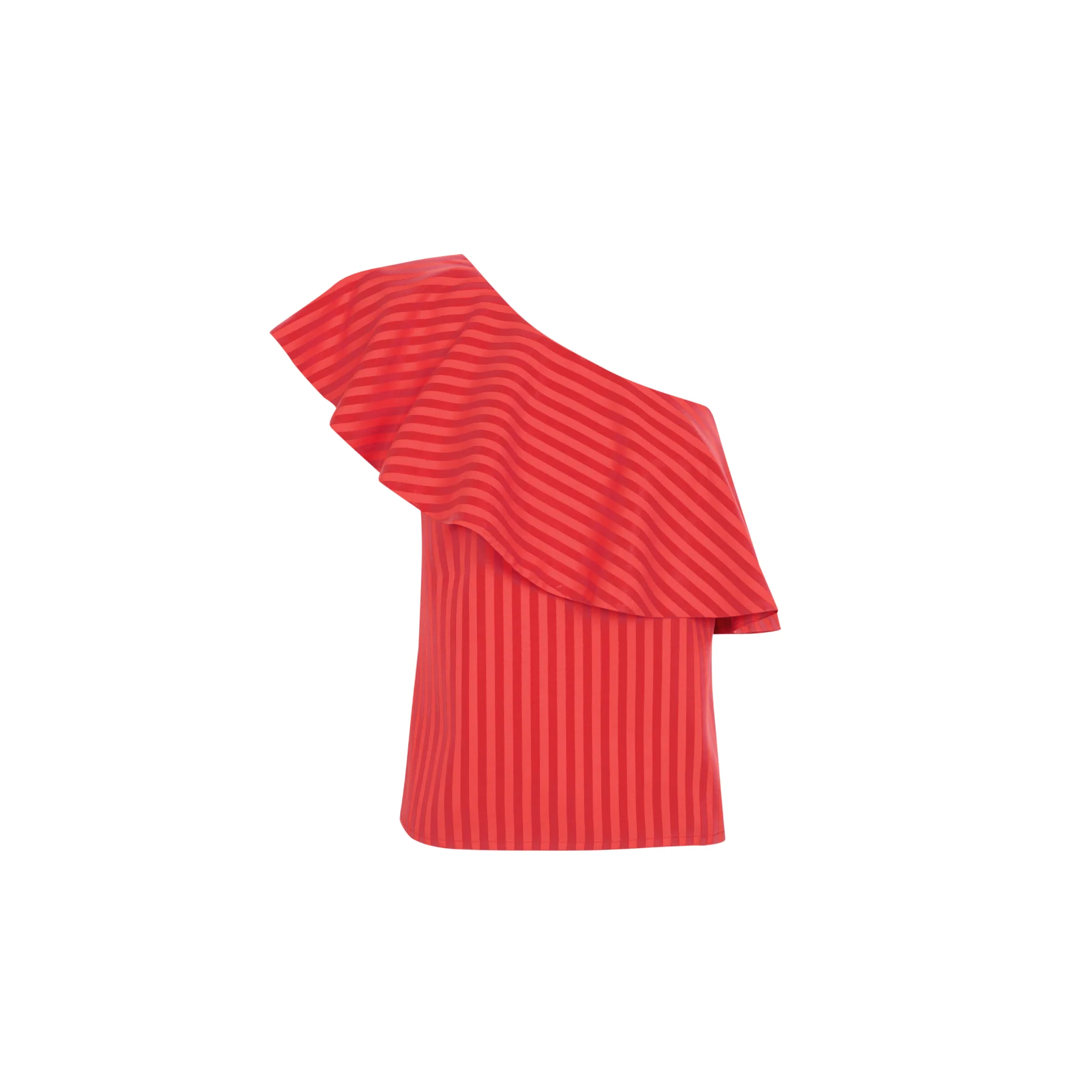 THE RED STRIPES GRACE TOP