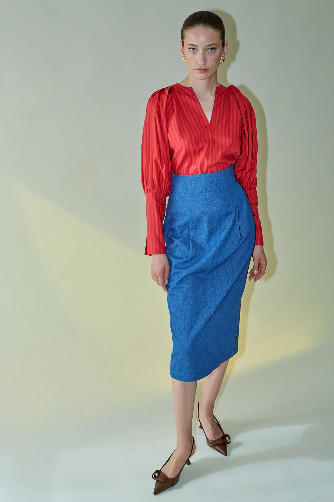 THE DENIM MARGAUX SKIRT - Image 5