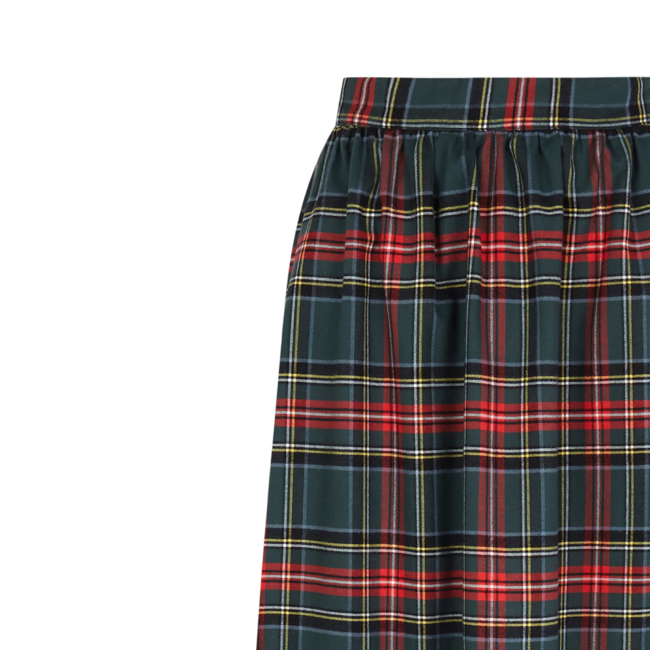 THE GREEN TARTAN CELINE SKIRT - Image 2