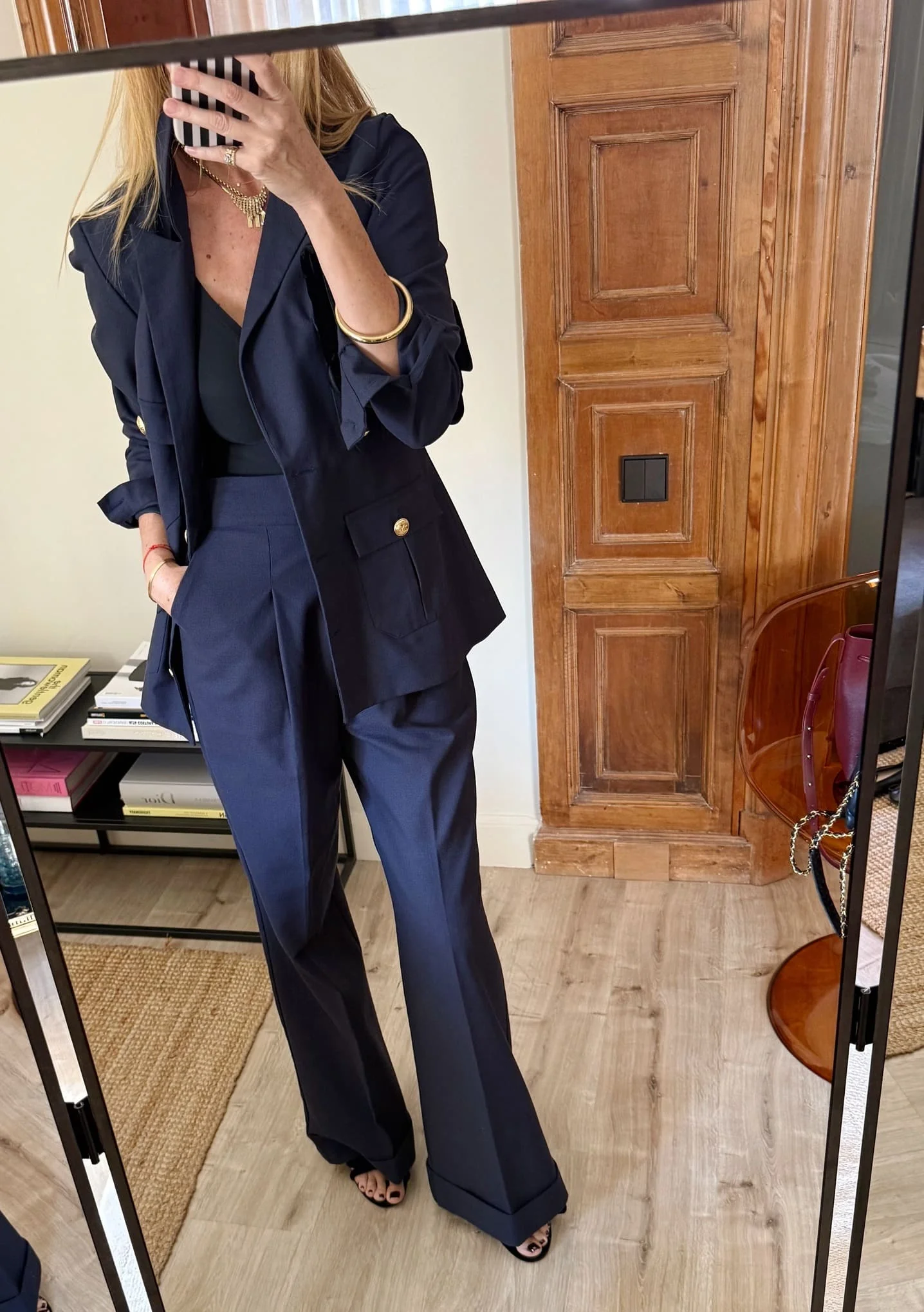 THE NAVY TOMMY TROUSERS - Image 9