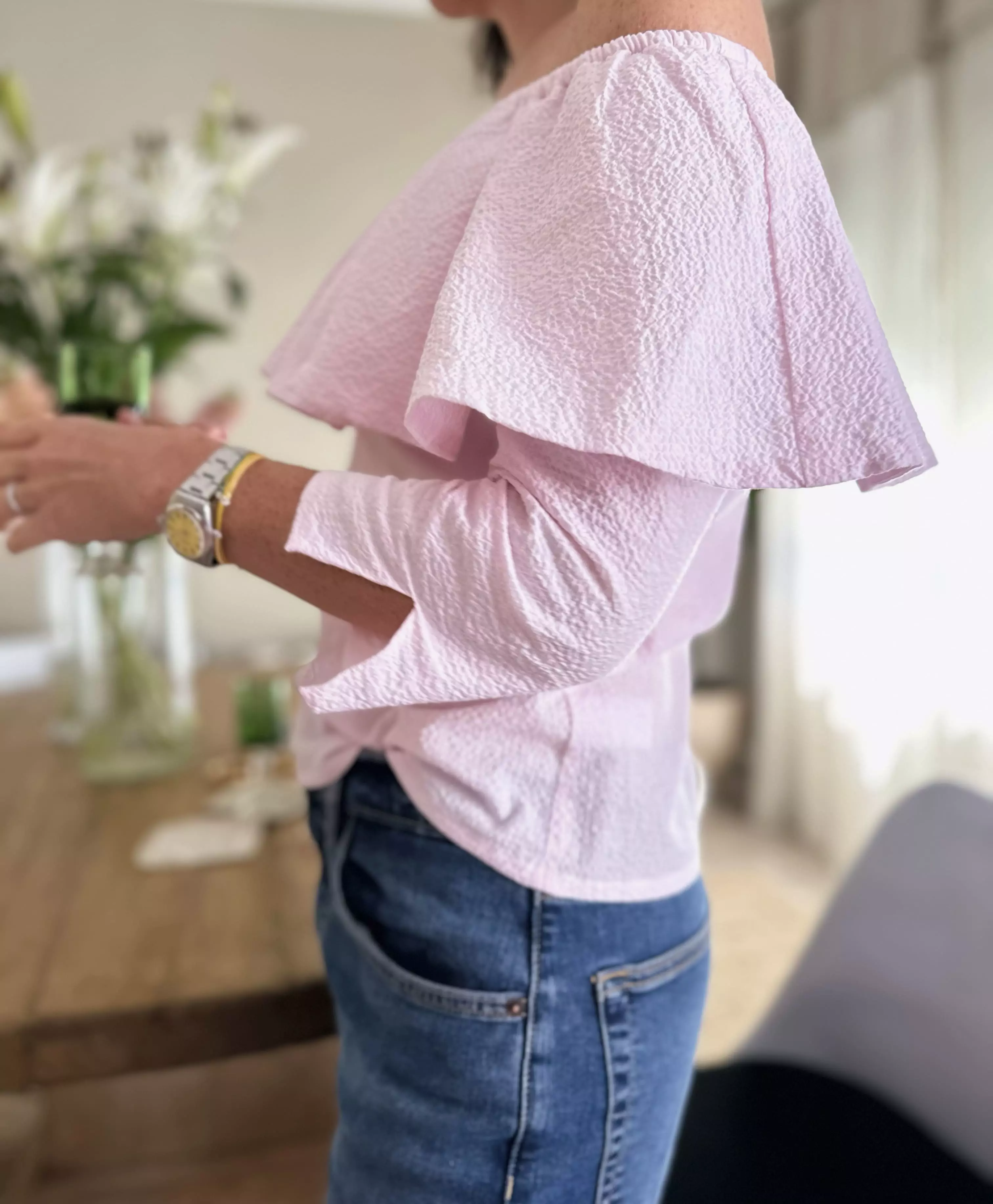 THE PINK LAUREN TOP - Image 4