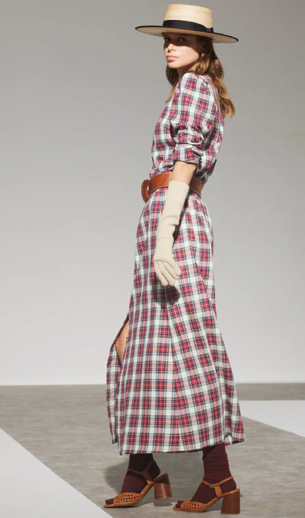 THE RED TARTAN AMBER SKIRT - Image 4