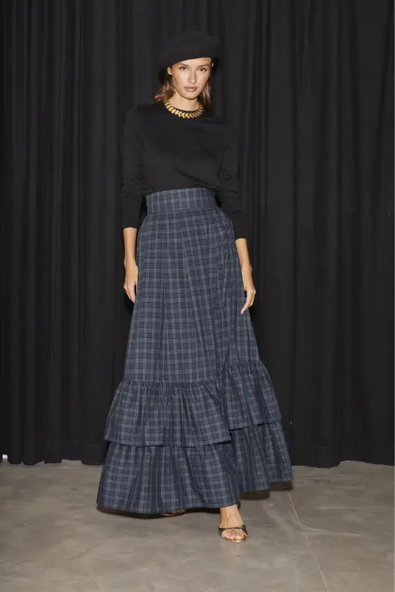 THE TARTAN LEA SKIRT - Image 3