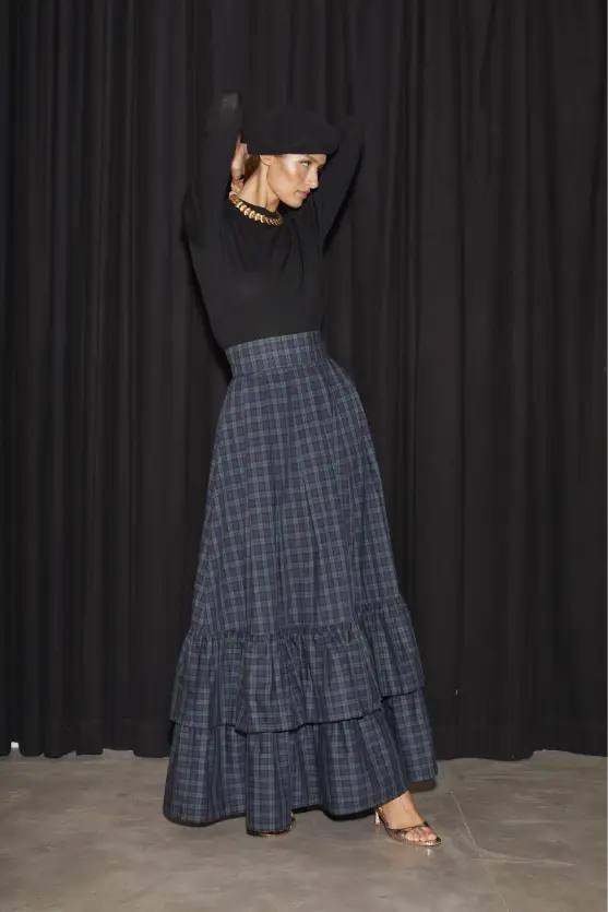 THE TARTAN LEA SKIRT - Image 4
