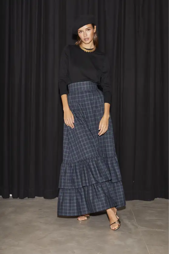 THE TARTAN LEA SKIRT - Image 5