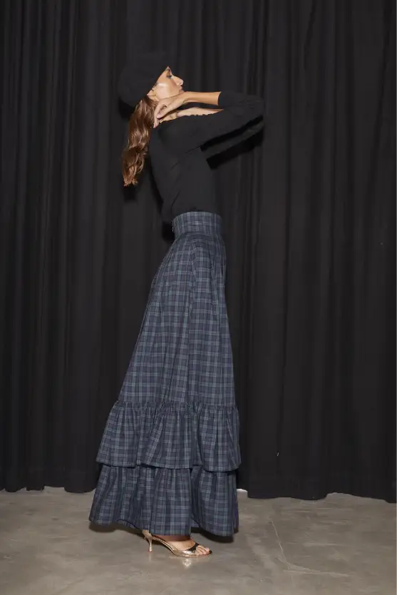 THE TARTAN LEA SKIRT - Image 6