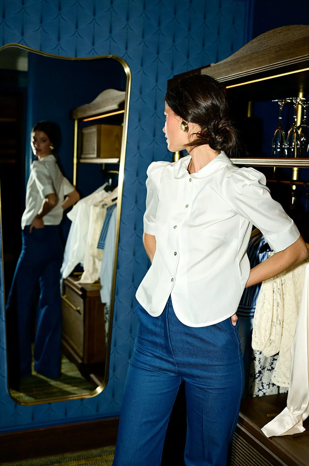 THE WHITE JUNO BLOUSE - Image 6